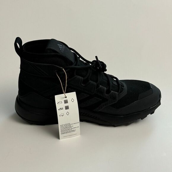 adidas Terrex Trailmaker GTX Mid Pharrell Humanrace Black Men's 4 Women's 5 - Picture 4 of 8